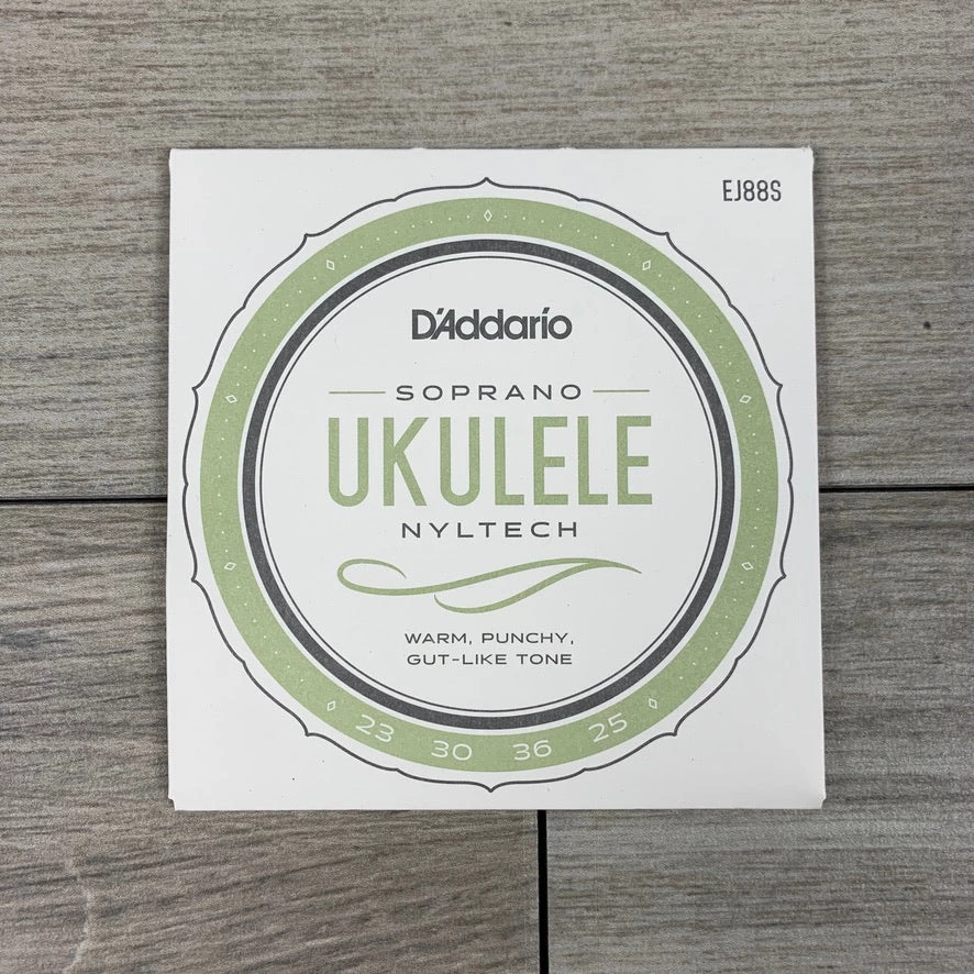 String Sets D'Addario EJ88S Pro-Arté Nyltech Ukulele Strings, Soprano 3 String Sets D'Addario EJ88S Pro-Arté Nyltech Ukulele Strings, Soprano