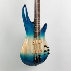 Bass Guitars Ibanez SR4CMLTD-CIL SR Premium 4-String Bass In Caribbean Islet Low Gloss 12 Bass Guitars Ibanez SR4CMLTD-CIL SR Premium 4-String Bass In Caribbean Islet Low Gloss