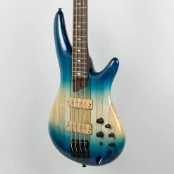 Bass Guitars Ibanez SR4CMLTD-CIL SR Premium 4-String Bass In Caribbean Islet Low Gloss 13 Bass Guitars Ibanez SR4CMLTD-CIL SR Premium 4-String Bass In Caribbean Islet Low Gloss