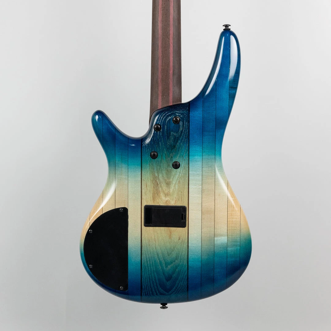 Bass Guitars Ibanez SR4CMLTD-CIL SR Premium 4-String Bass In Caribbean Islet Low Gloss 7 Bass Guitars Ibanez SR4CMLTD-CIL SR Premium 4-String Bass In Caribbean Islet Low Gloss