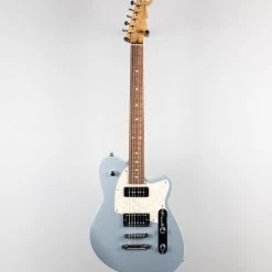 Reverend Double Agent OG In Metallic Silver Freeze (45348) Electric Guitars