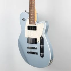 Reverend Double Agent OG In Metallic Silver Freeze (45348) Electric Guitars