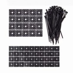 Pedalboards Creation Music Company Cable Tie Mount Accessory Pack