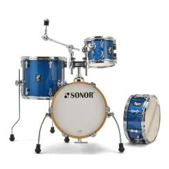 Sonor AQX Micro 4-Piece Shell Set In Blue Ocean Sparkle