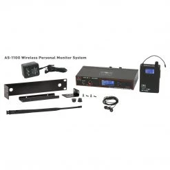 Galaxy Audio AS-1100 120 Channel Stereo Wireless Personal In-Ear Monitor System Wireless Systems 9 Galaxy Audio AS-1100 120 Channel Stereo Wireless Personal In-Ear Monitor System Wireless Systems