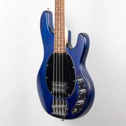 Sterling StingRay Ray4 Bass In Trans Blue Satin