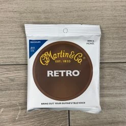 Martin MM13 Retro Acoustic Guitar Strings, Medium Gauge .013-.056