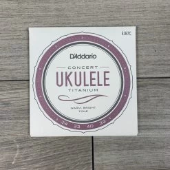 D'Addario EJ87C Pro-Arté Titanium Ukulele Strings, Concert