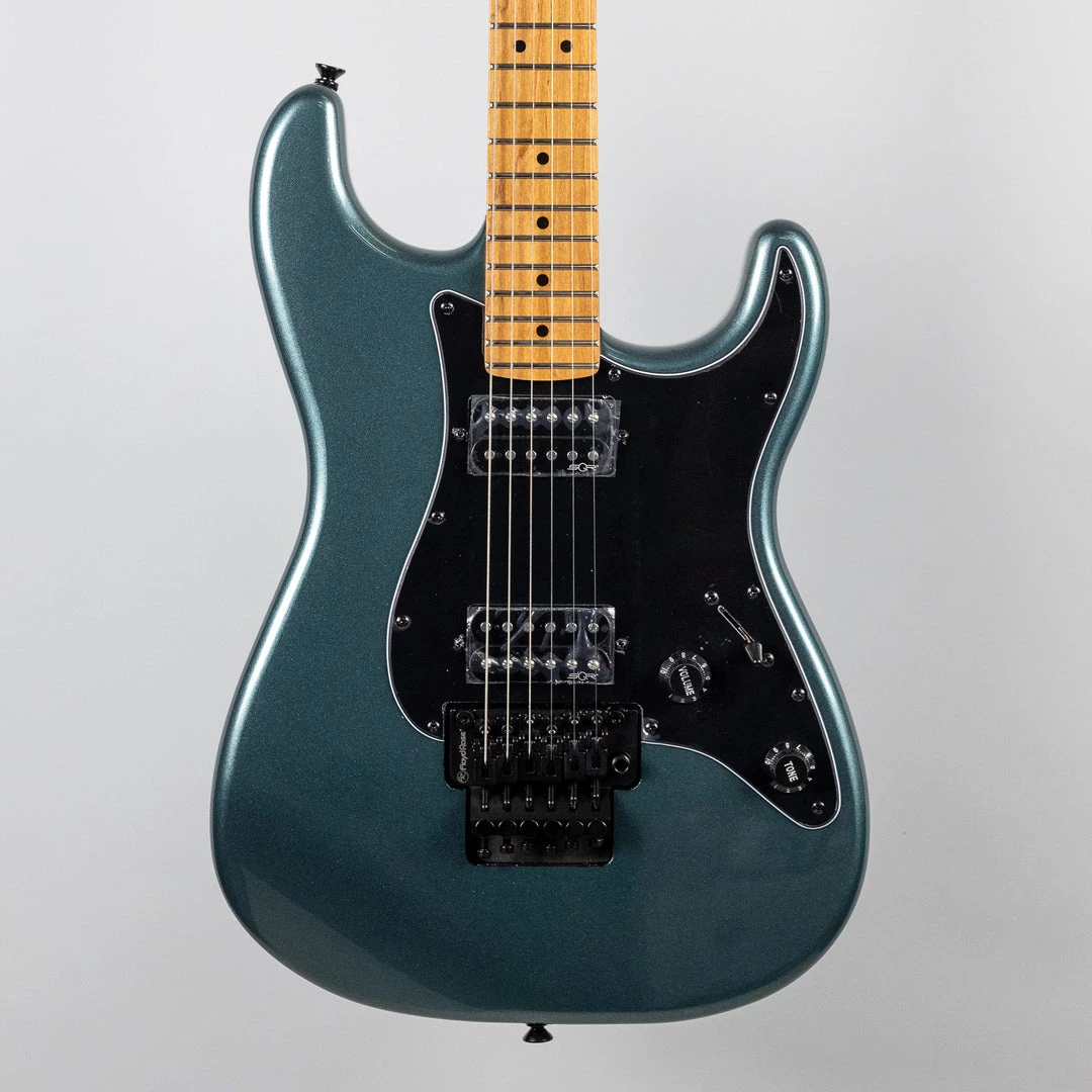 Squier Contemporary Stratocaster HH FR In Gunmetal Metallic Electric Guitars 3 Squier Contemporary Stratocaster HH FR In Gunmetal Metallic Electric Guitars