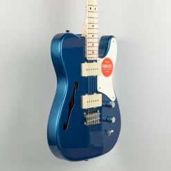 Squier Paranormal Cabronita Telecaster Thinline In Lake Placid Blue Electric Guitars