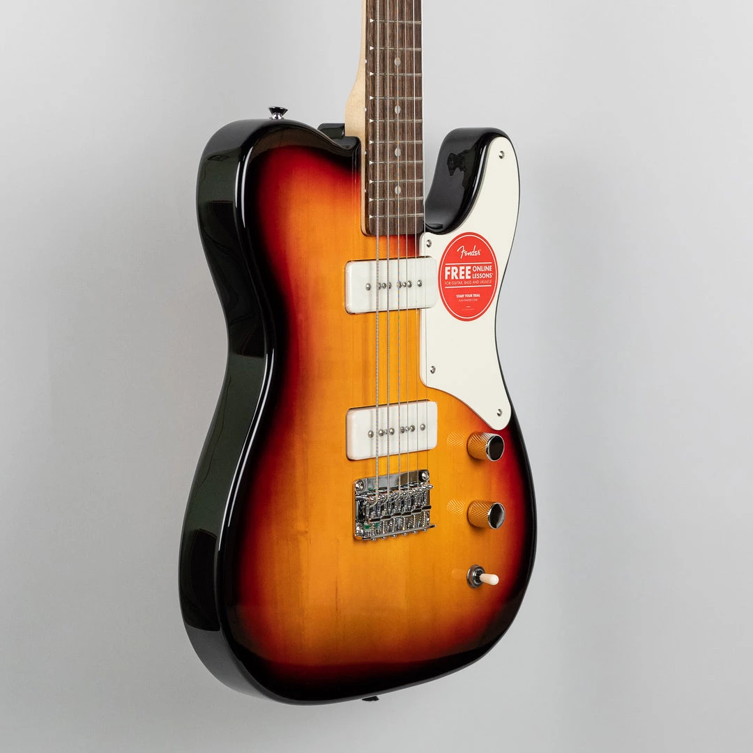 Squier Paranormal Baritone Carbonita Telecaster In 3-Color Sunburst 5 Squier Paranormal Baritone Carbonita Telecaster In 3-Color Sunburst