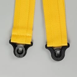 D'Addario Auto Lock Nylon Guitar Strap, Mellow Yellow Fretted Accessories