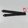 D'Addario Auto Lock Polypro Guitar Strap, Black Fretted Accessories