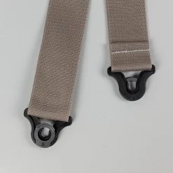 D'Addario Auto Lock PolyPro Guitar Strap, Silver Fretted Accessories
