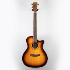 Acoustic Guitars Teton STA120CESHB-BC 120 Walnut Auditorium, Bearclaw Smokehouse (E21090103)