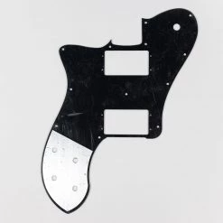 Guitar & Bass Parts Fender '72 Tele Deluxe Pickguard, 14-Hole Mount, 3-Ply Black