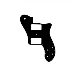 Guitar & Bass Parts Fender '72 Tele Deluxe Pickguard, 14-Hole Mount, 3-Ply Black