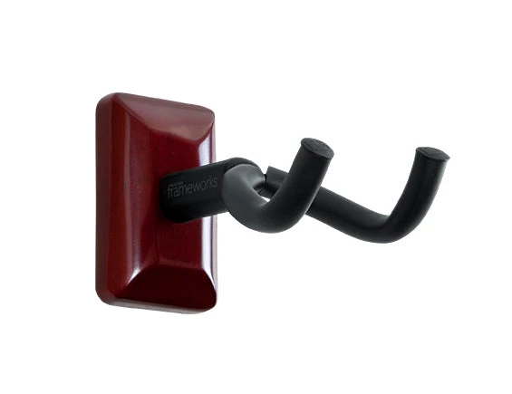 Gator Wall Mount Guitar Hanger, Cherry 4 Gator Wall Mount Guitar Hanger, Cherry
