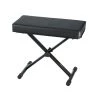 Keyboard Accessories Gator Standard Keyboard Bench With Adjustable Deluxe Seat, Black
