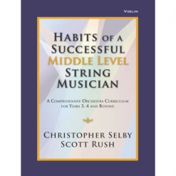 GIA Publications Habits Of A Successful Middle Level String Musician Violin Book