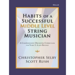 GIA Publications Habits Of A Successful Middle Level String Musician Cello Book