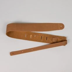 Henry Heller Premium Leather Guitar Strap, Brown