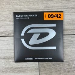 String Sets Dunlop Performance+ Electric Nickel Wound Guitar Strings, 09-42, Extra Light