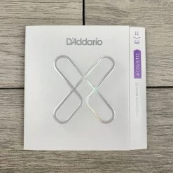 D'Addario XSAPB1152 XS Phosphor Bronze Acoustic Guitar Strings, 11-52 Gauge String Sets