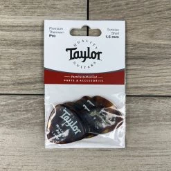 Fretted Accessories Taylor Premium 346 Thermex Pro Picks, Tortoise Shell, 6-Pack, 1.50mm