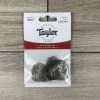 Fretted Accessories Taylor Premium 351 Taylex Picks, Smoke Grey, 6-Pack, 1.25mm