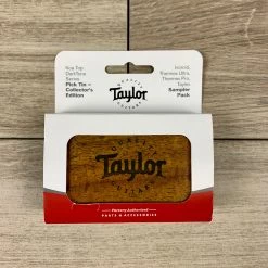 Taylor DarkTone Series Collector's Edition Koa Top Pick Tin Sampler Pack Fretted Accessories