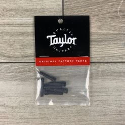 Taylor Ebony Bridge Pins W/Abalone Dots, 6-Pack Guitar & Bass Parts