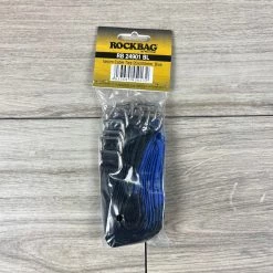 RockBoard Cable Ties, 10 Pieces, Small, Blue Fretted Accessories