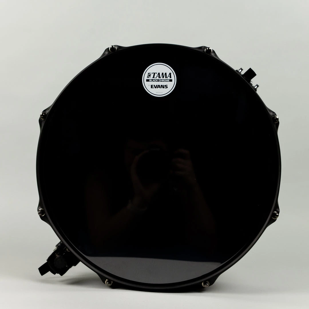 Tama Metalworks LTD 4" X 14" Snare Drum, Matte Black 6 Tama Metalworks LTD 4" X 14" Snare Drum, Matte Black