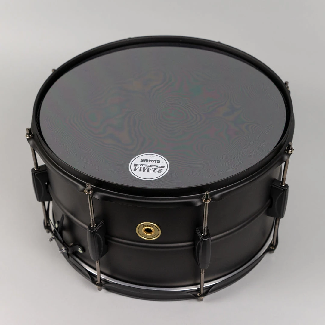 Tama Metalworks LTD 8" X 14" Snare Drum, Matte Black 5 Tama Metalworks LTD 8" X 14" Snare Drum, Matte Black