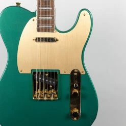 Squier 40th Anniversary Telecaster, Gold Edition In Sherwood Green Electric Guitars
