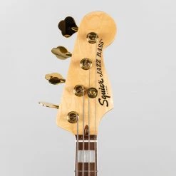 Squier 40th Anniversary Jazz Bass, Gold Edition In Ruby Red Metallic