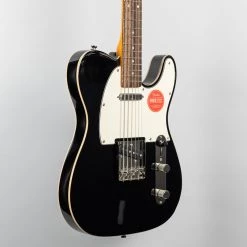 Squier Classic Vibe Baritone Custom Telecaster In Black