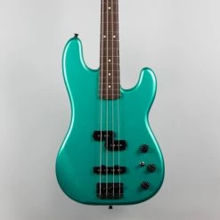 Fender MIJ Boxer Series Precision Bass In Sherwood Green Metallic Bass Guitars