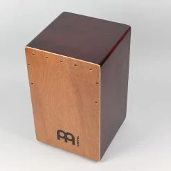 Meinl Backbeat Bass Cajon, Natural Luaun Frontplate And Wine Red Sides And Back 6 Meinl Backbeat Bass Cajon, Natural Luaun Frontplate And Wine Red Sides And Back
