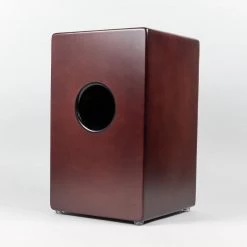 Meinl Backbeat Bass Cajon, Natural Luaun Frontplate And Wine Red Sides And Back 7 Meinl Backbeat Bass Cajon, Natural Luaun Frontplate And Wine Red Sides And Back
