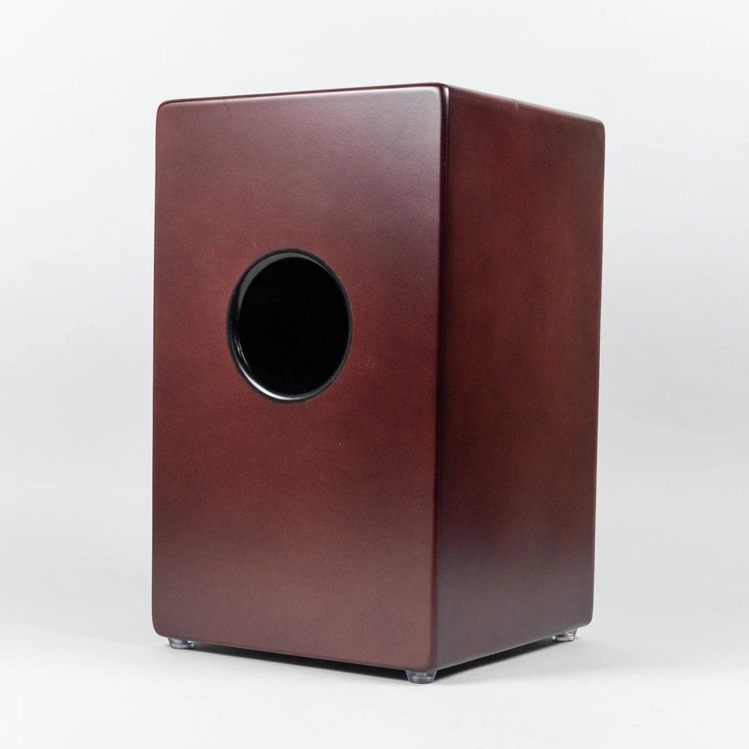 Meinl Backbeat Bass Cajon, Natural Luaun Frontplate And Wine Red Sides And Back 5 Meinl Backbeat Bass Cajon, Natural Luaun Frontplate And Wine Red Sides And Back