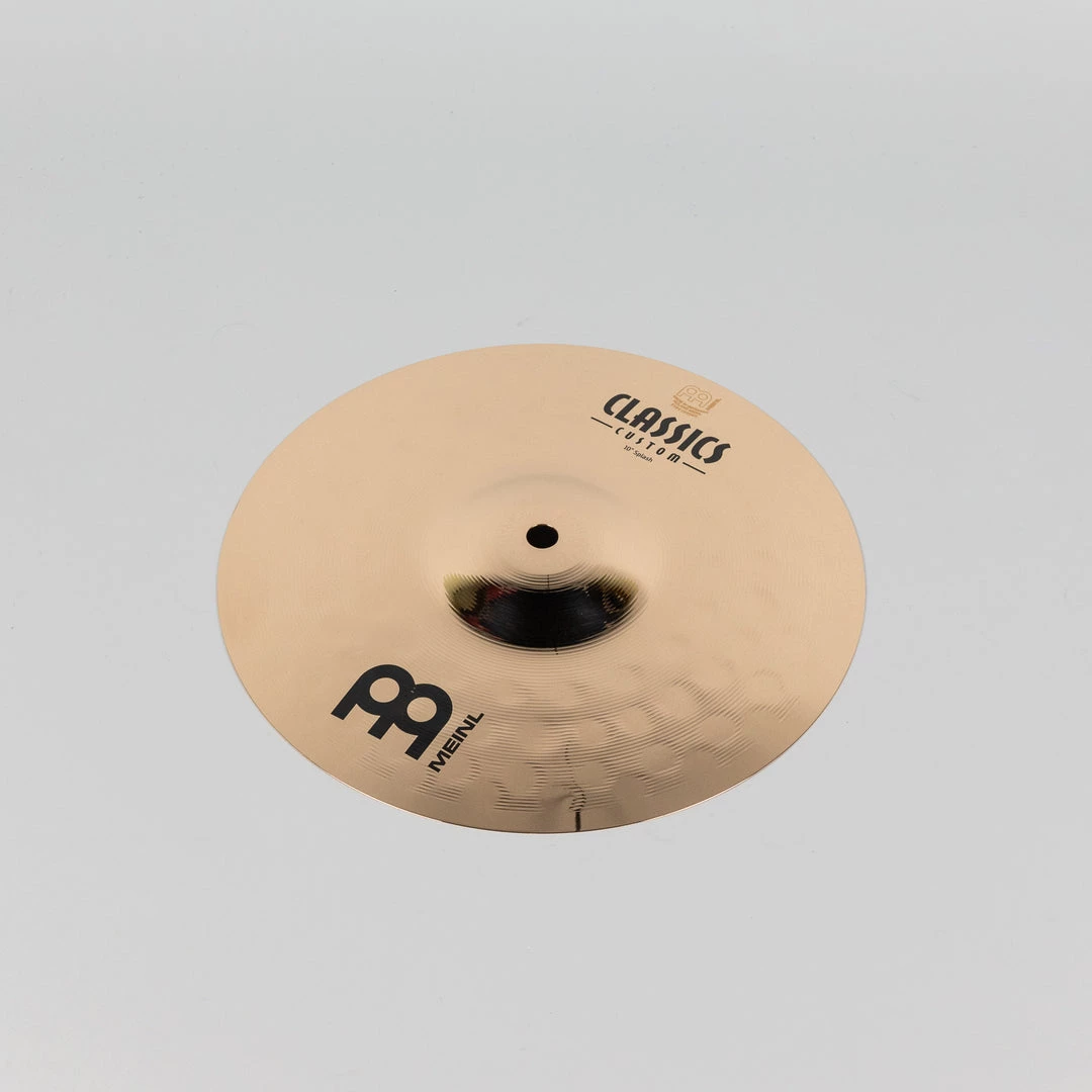 Meinl 10" Classics Custom Brilliant Splash Cymbal 3 Meinl 10" Classics Custom Brilliant Splash Cymbal