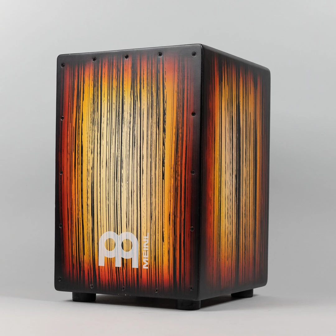 Meinl Headliner Series String Cajon, Tiger Striped Amber Hand Percussion 3 Meinl Headliner Series String Cajon, Tiger Striped Amber Hand Percussion