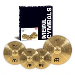 Cymbals Meinl HCS Cymbal Pack: 14" HiHats, 16" Crash, And 22" Ride
