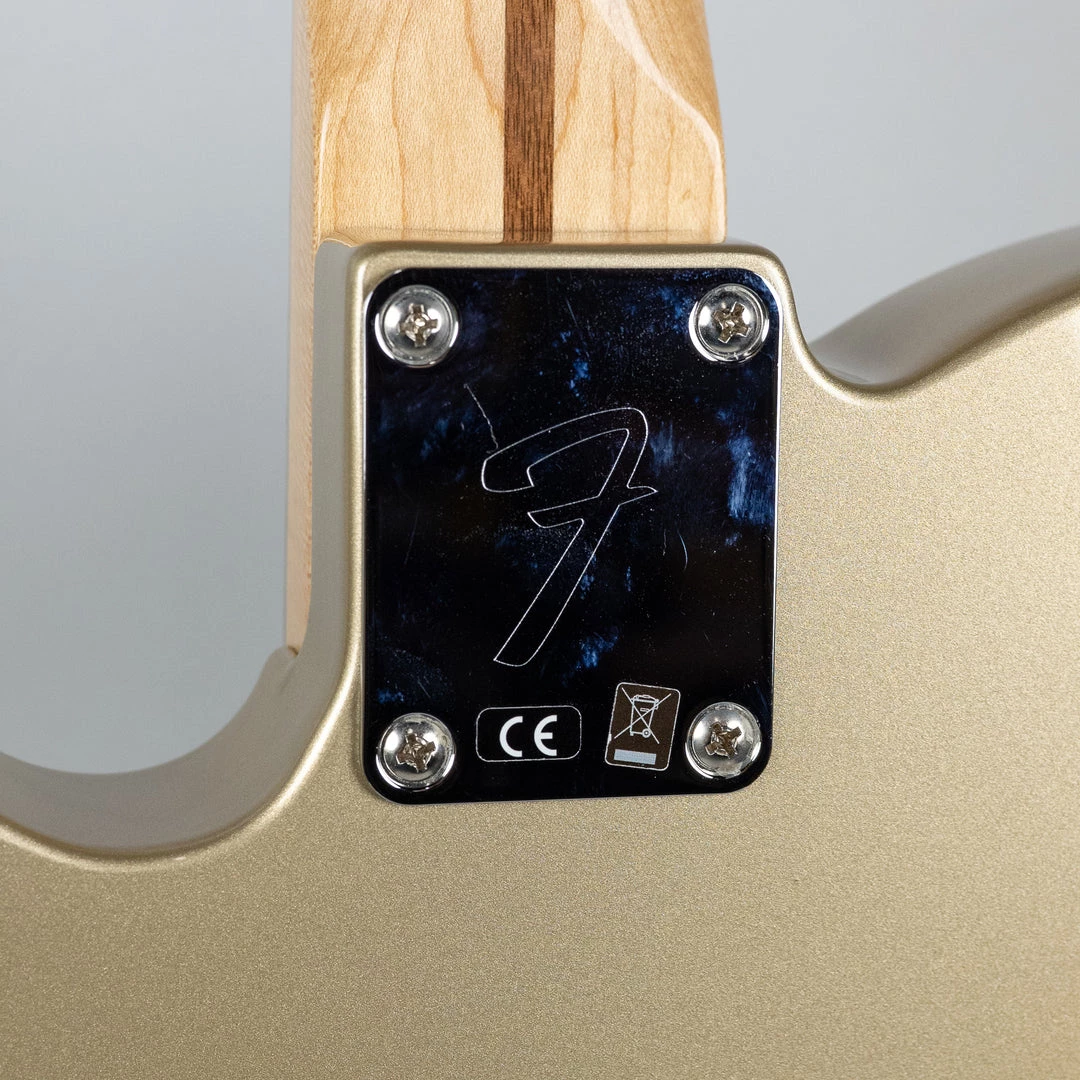 Used 2018 Fender Chris Schiflett Telecaster Deluxe In Shoreline Gold 12 Used 2018 Fender Chris Schiflett Telecaster Deluxe In Shoreline Gold