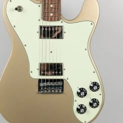 Used 2018 Fender Chris Schiflett Telecaster Deluxe In Shoreline Gold 22 Used 2018 Fender Chris Schiflett Telecaster Deluxe In Shoreline Gold