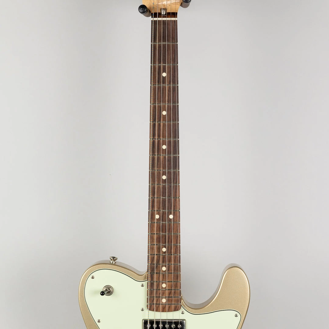 Used 2018 Fender Chris Schiflett Telecaster Deluxe In Shoreline Gold 9 Used 2018 Fender Chris Schiflett Telecaster Deluxe In Shoreline Gold