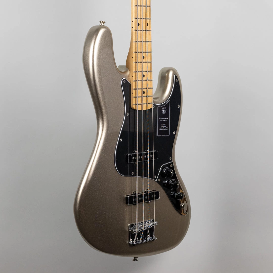Fender 75th Anniversary Jazz Bass, Diamond Anniversary Bass Guitars 5 Fender 75th Anniversary Jazz Bass, Diamond Anniversary Bass Guitars