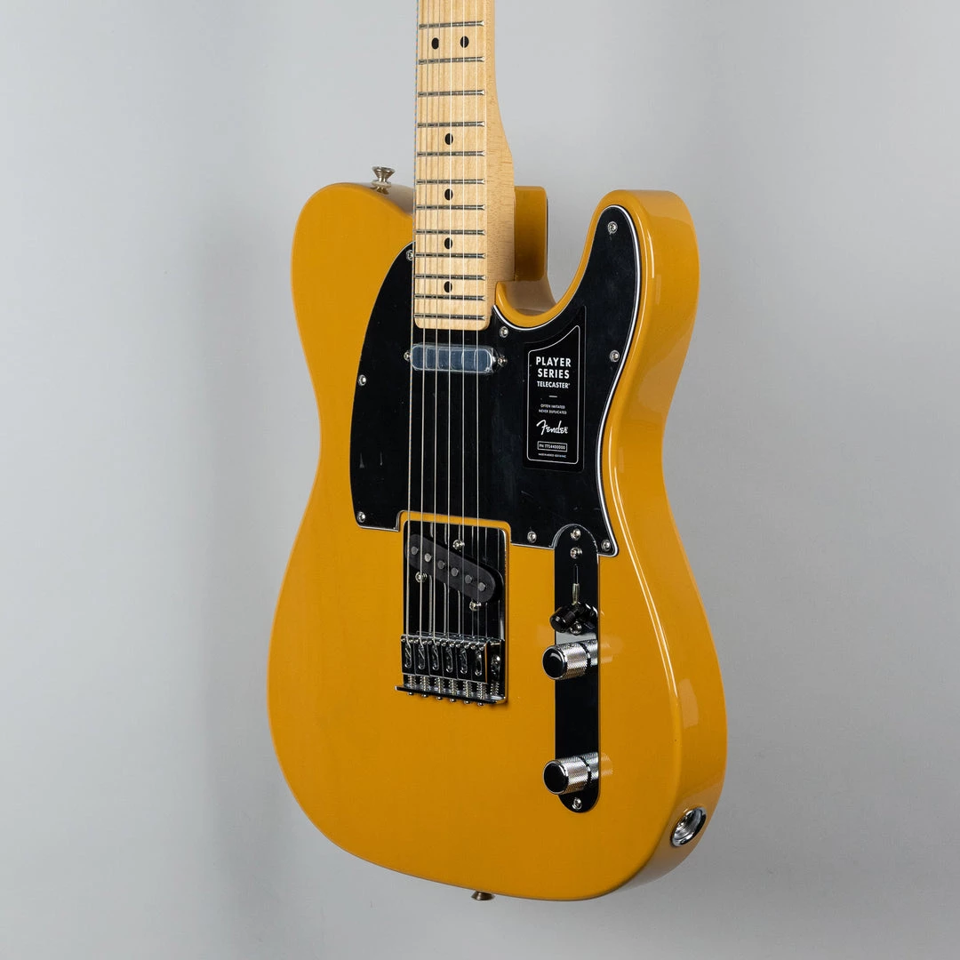 Fender Player Telecaster In Butterscotch Blonde 6 Fender Player Telecaster In Butterscotch Blonde